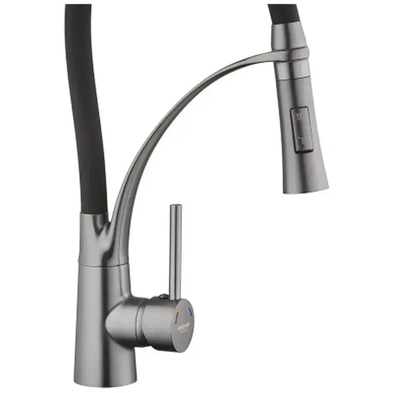 Змішувач Kroner Ersel-GRP03393BLK (CV033800) - фото 4