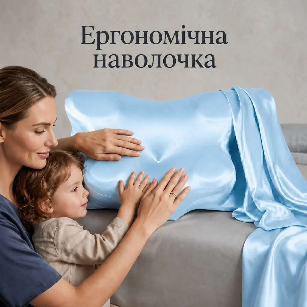 Знімна наволочка для подушки Solve Метелик синя 62 x 41 см (KT8001206-N) - фото 3