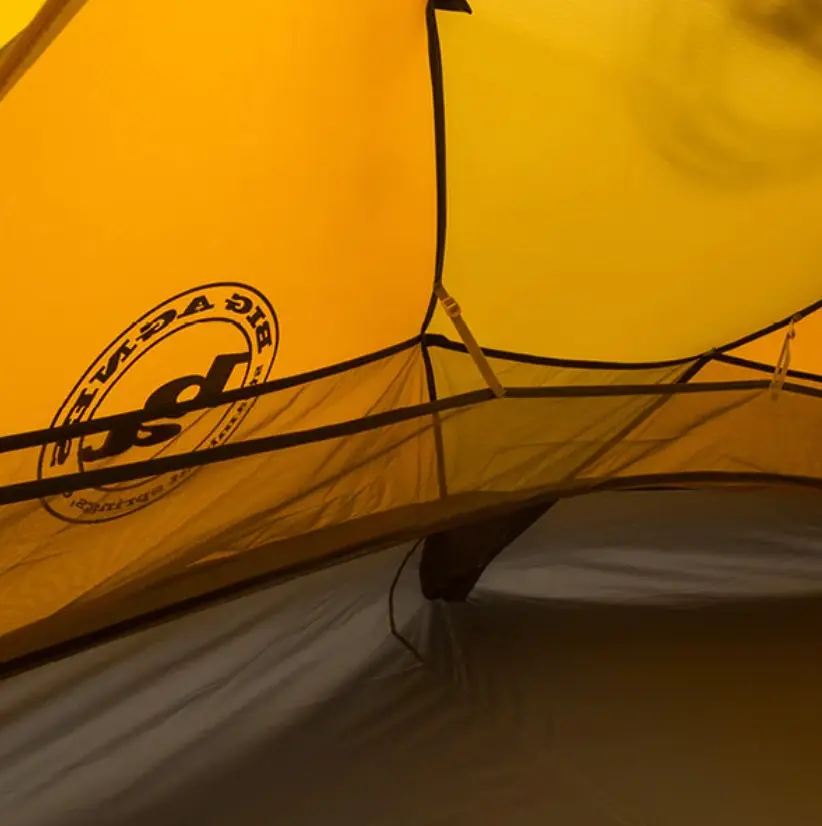 Палатка Big Agnes Battle Mountain 3 Желтый - фото 8