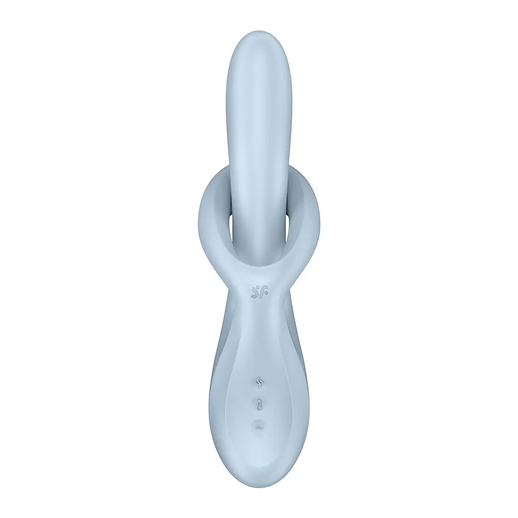 Вібратор з ротацією Satisfyer Heat Flex 4 Blue, підігрів до 39°C - фото 5