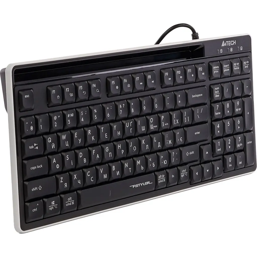 Клавіатура A4Tech FX70 Black [132499] - фото 3
