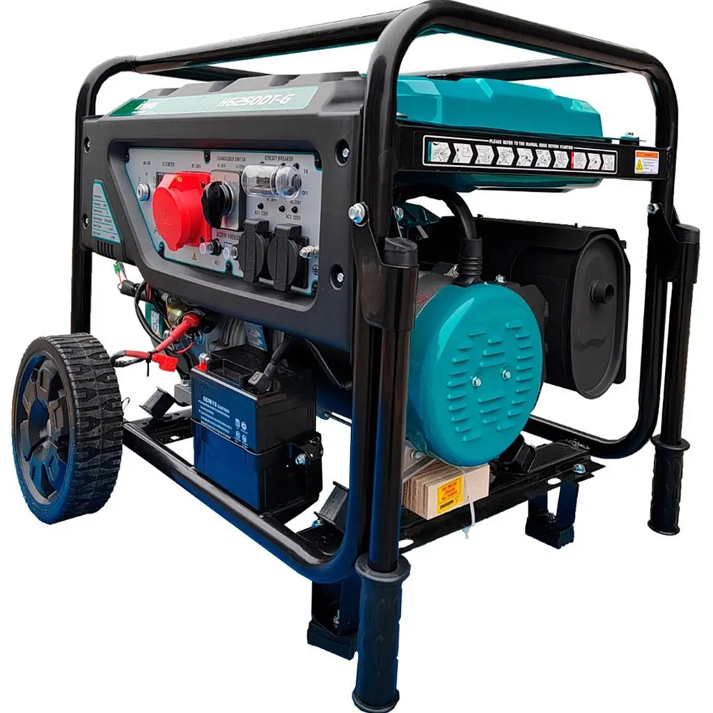 Генератор бензиновий INVO H6250DT-G 220/380В [108644] - фото 4