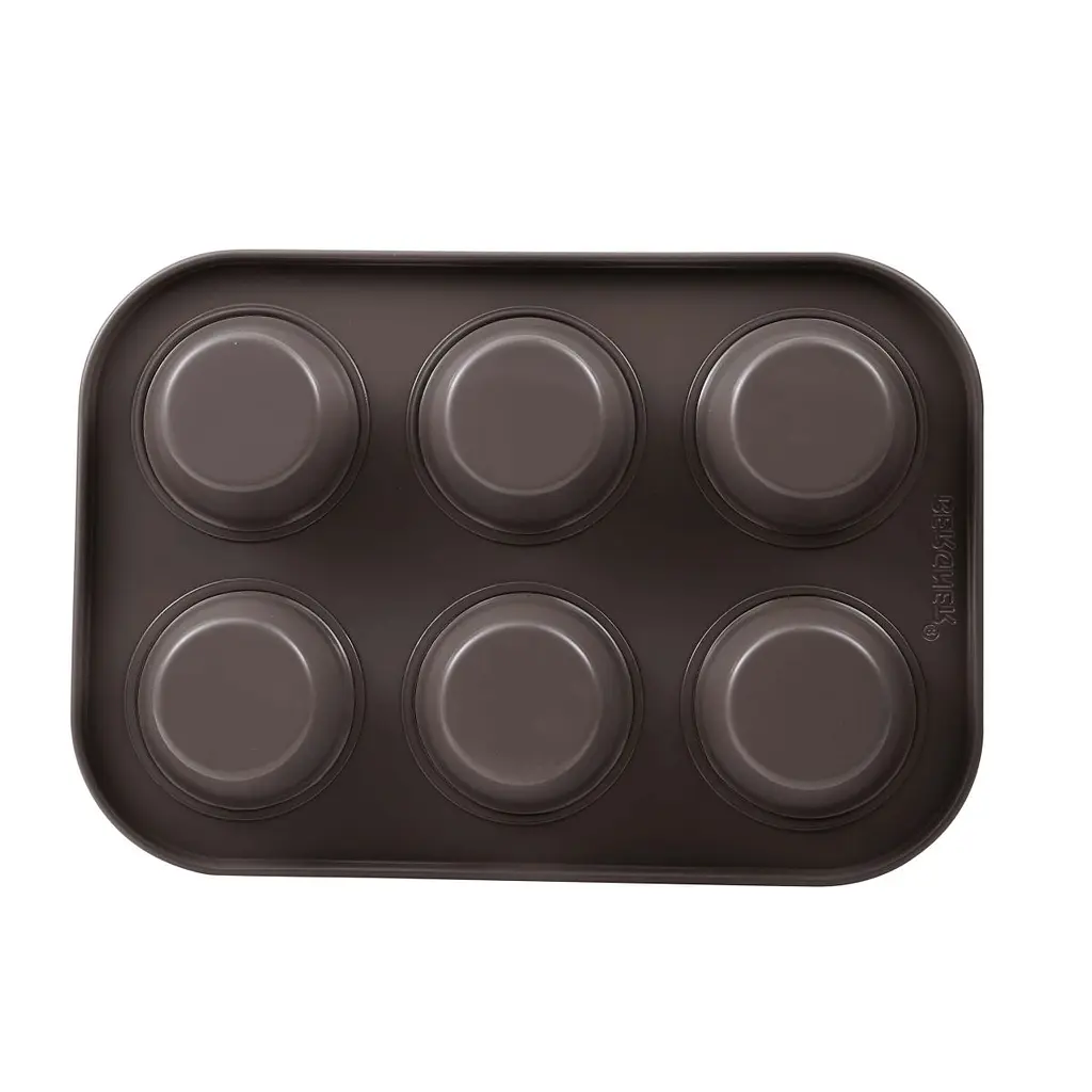 Набір форм для випічки мафінів Bergner Bakeware lovers 2 предмети (BG-37197-CO) - фото 3