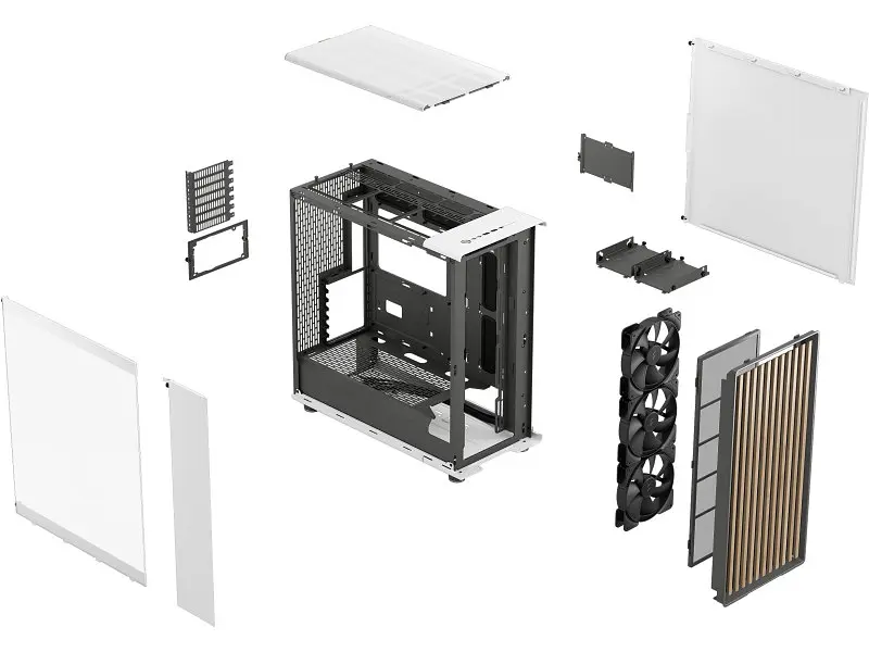 Корпус Fractal Design North XL Chalk White (FD-C-NOR1X-04) - фото 8