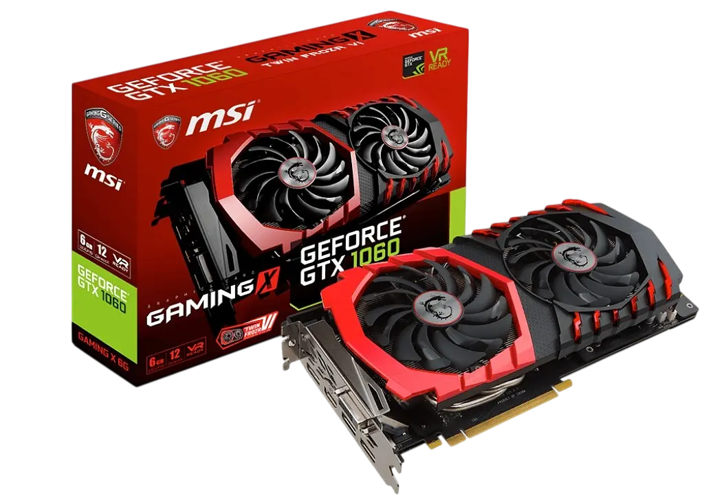 Відеокарта GeForce GTX 1060 6GB MSI Gaming X Plus Gaming X+ (GTX 1060 GAMING X+ 6G) Б/В - фото 4