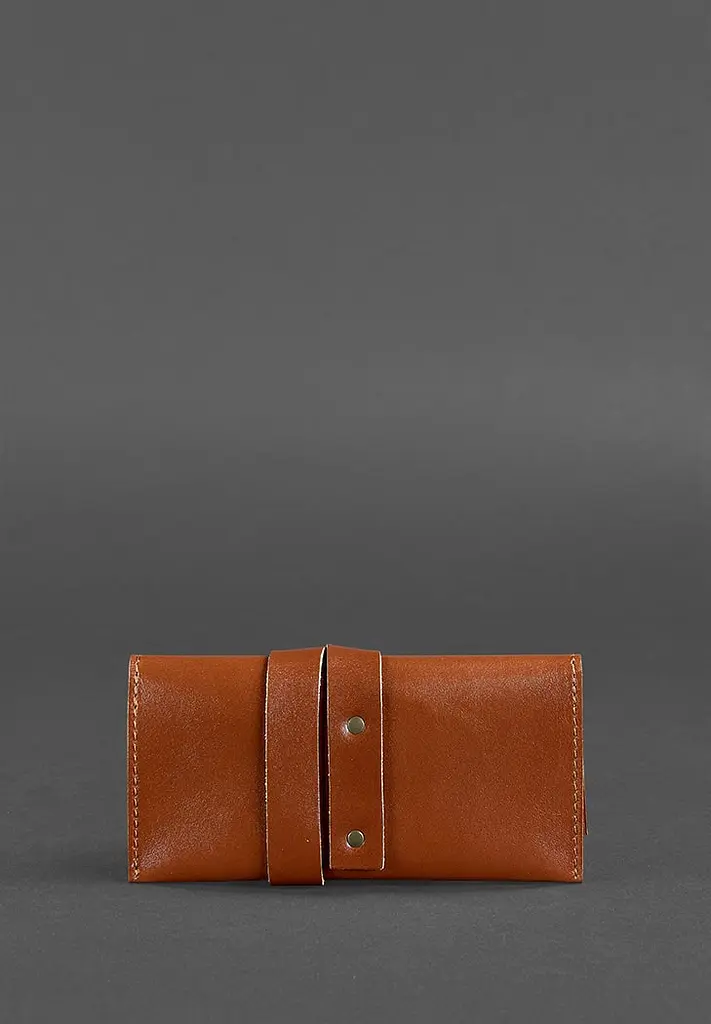 Кожаный кисет для табака 1.0 Krast светло-коричневый - фото 5