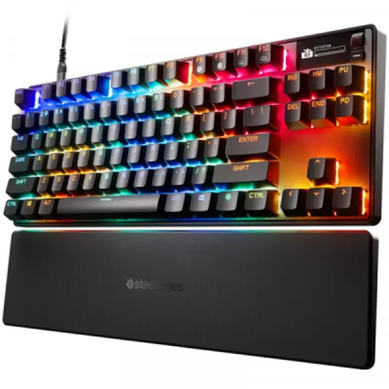 Клавіатура SteelSeries Apex Pro TKL Gen 3 USB UA Black (64740) - фото 4