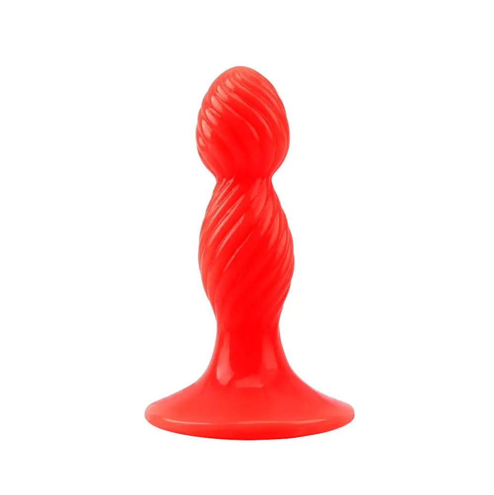 Набір анальних пробок Hot Storm Anal Wave Probe Kit 3 шт. (червоний) - фото 3