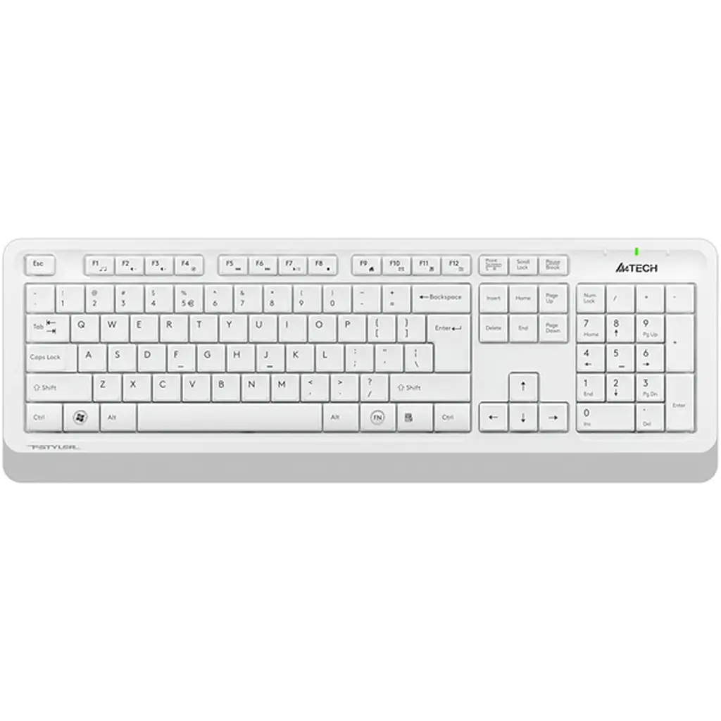 Комплект (клавиатура + мышь) A4Tech Fstyler FG1010 White/Gray [114625] - фото 5