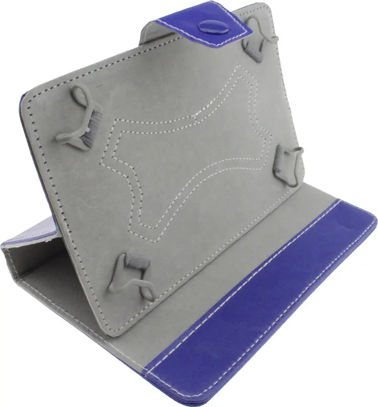 Чехол-книжка TOTO Book Cover button Universal 7" Dark Blue - фото 4