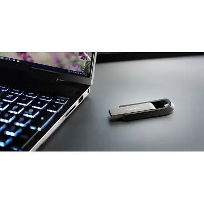 USB флеш накопичувач SanDisk 128GB Extreme Go USB 3.2 (SDCZ810-128G-G46) - фото 7