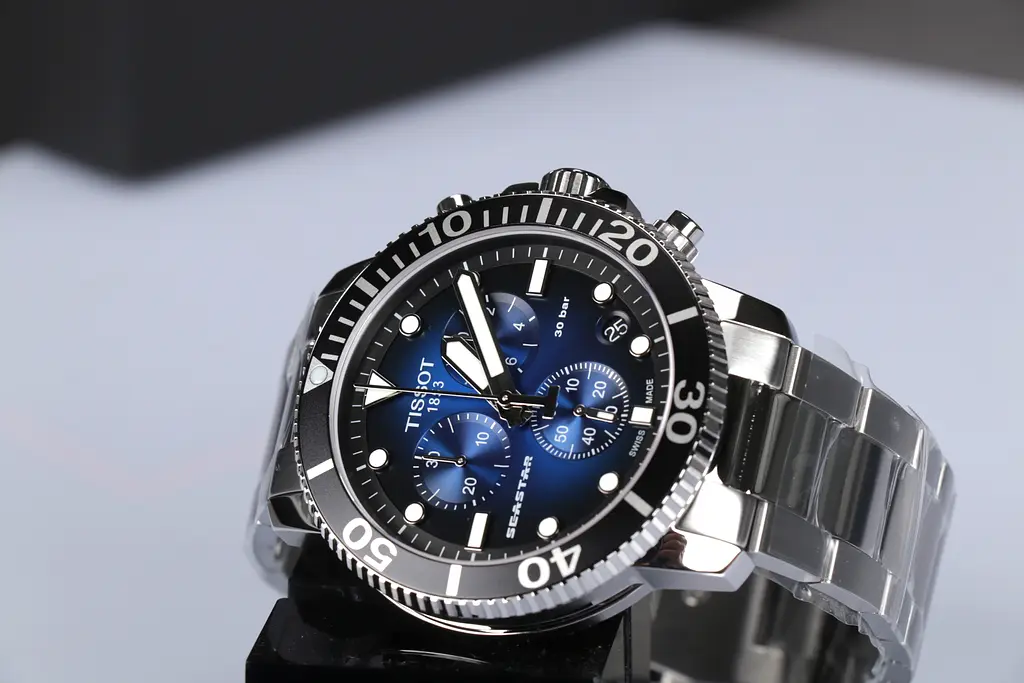 Годинник Tissot Seastar 1000 Quartz Chronograph T120.417.11.041.01 - фото 4