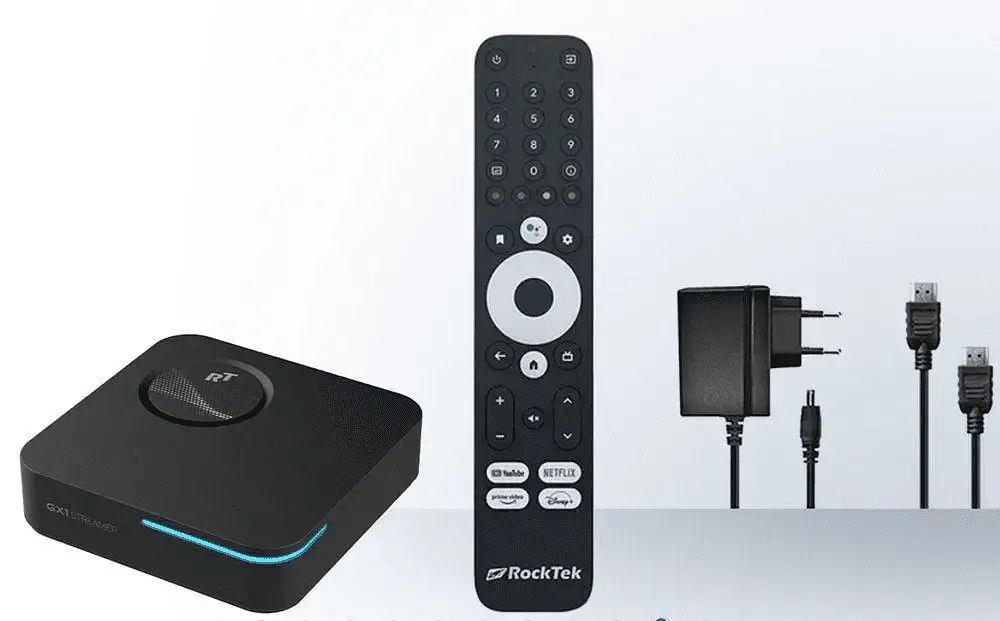 Смарт ТВ приставка Smart TV Box Android 12 RockTek GX-1 4/32GB - фото 3