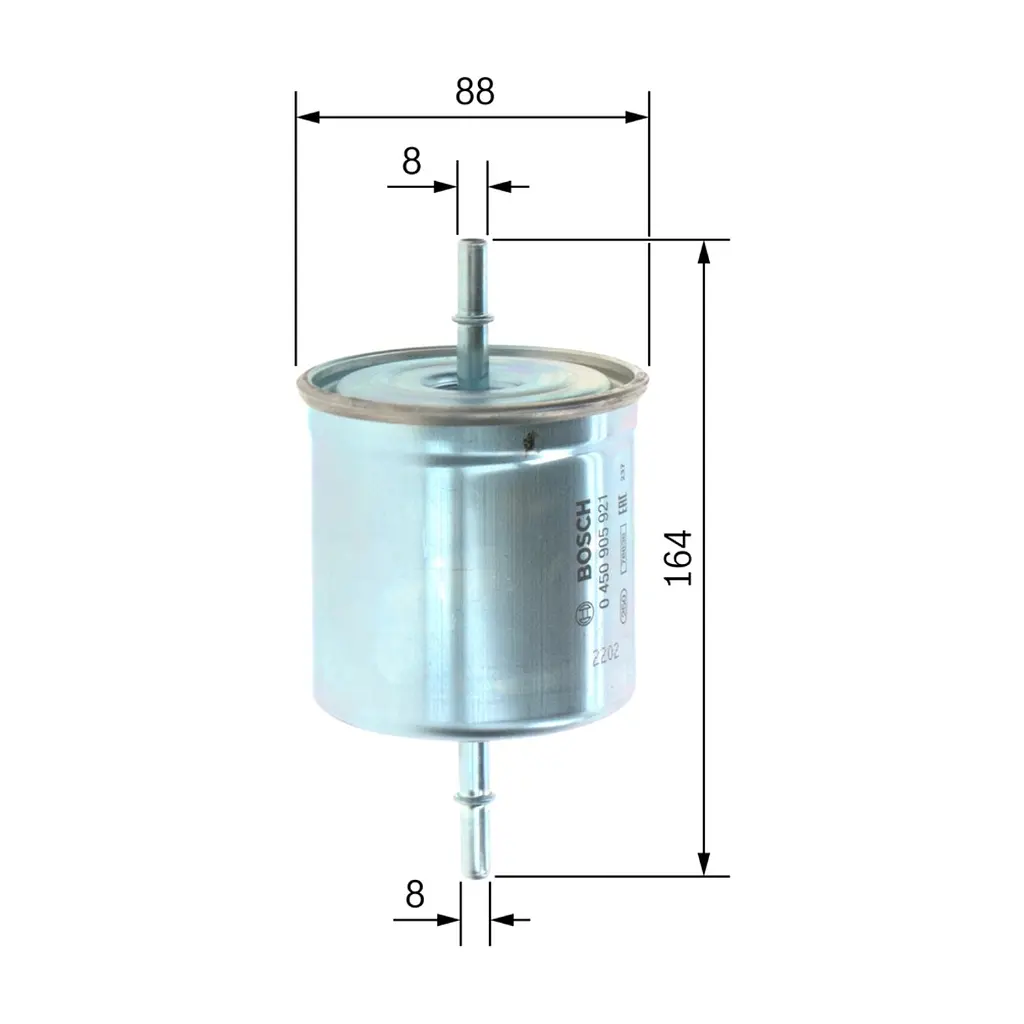 Фильтр топливный Bosch 0450905921 - фото 4