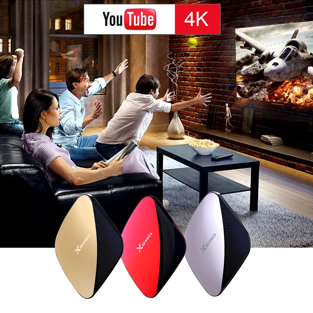 Приставка плеер Rockchip TV Box X88 Pro Android TV RK3318 2GB RAM 16GB ROM - фото 6