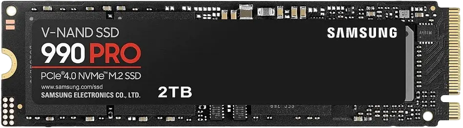 SSD M.2 накопичувач Samsung 990 PRO 2TB (MZ-V9P2T0BW) - фото 2