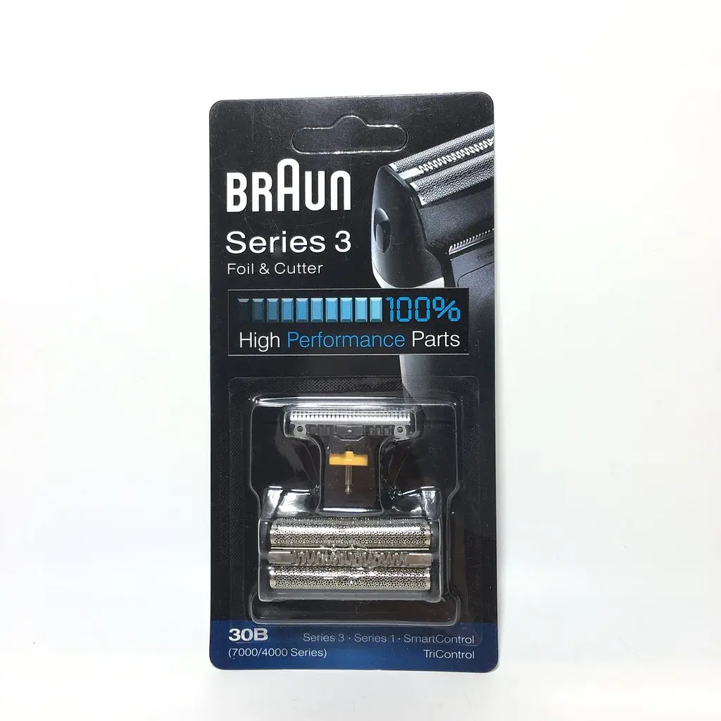 Сетка + нож 30B для бритвы Braun Series 3, TriControl, Syncro, 195s-1,197s-1, 330, 340, 7505, 7520, 4775, 4815 - фото 6