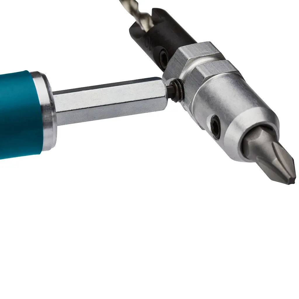 Бітотримач зі свердлом 2-в-1 Makita Quad Driver D-73215 - фото 4