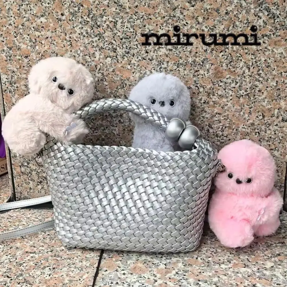 Інтерактивна м'яка іграшка брелок Mirumi Ленивец Пушистик повторюшка на акумуляторі Мірумі Рожевий - фото 5