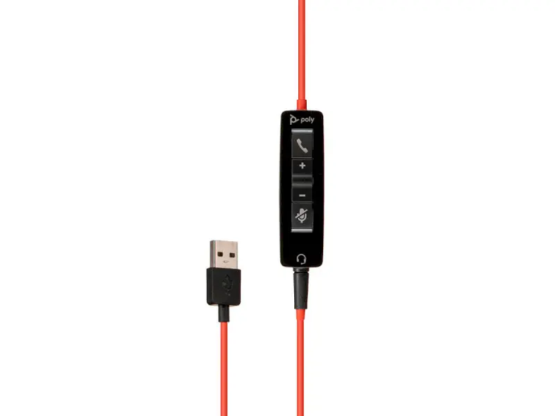 Навушники з мікрофоном POLY BlackWire 5210 USB-A HS Mono (80R98AA) - фото 4