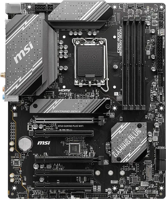 Материнська плата MSI B760 Gaming Plus Wi-Fi LGA 1700 (B760 GAMING PLUS WIFI) Б/В - фото 2