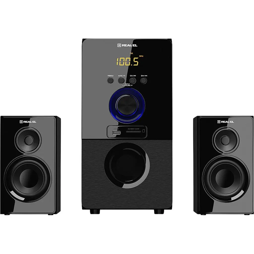 Акустична система Real-El M-555 Black [EL121300013] [134995] - фото 3