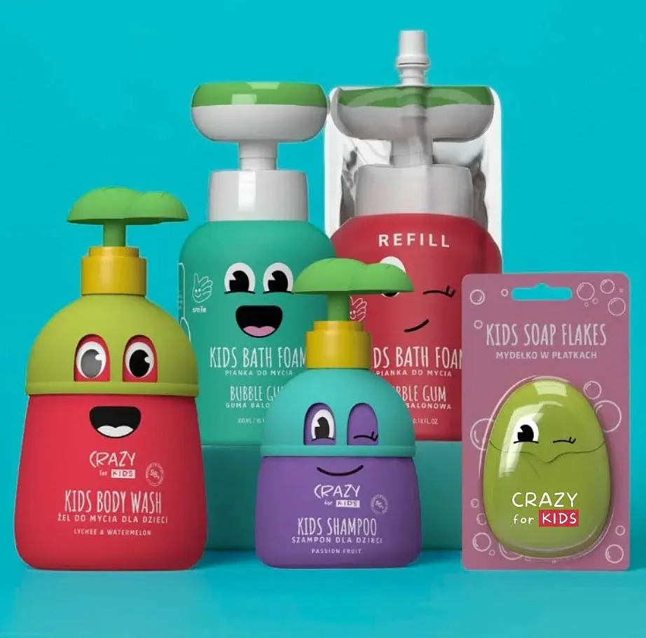 Шампунь з ароматом маракуї Crazy for Kids Hair Shampoo Passion Fruit HiSkin 300 мл - фото 3