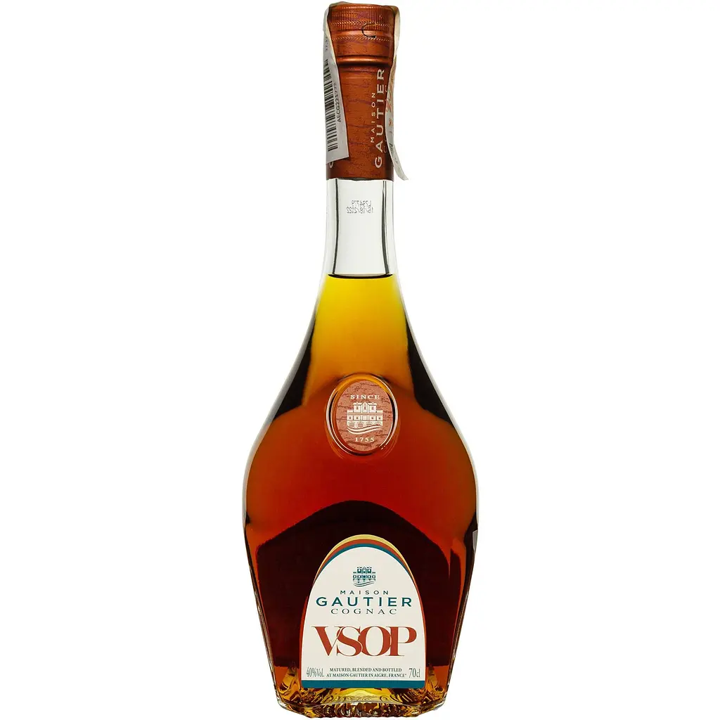Коньяк Gautier VSOP 40% 0.7 л в подарунковій упаковці - фото 3