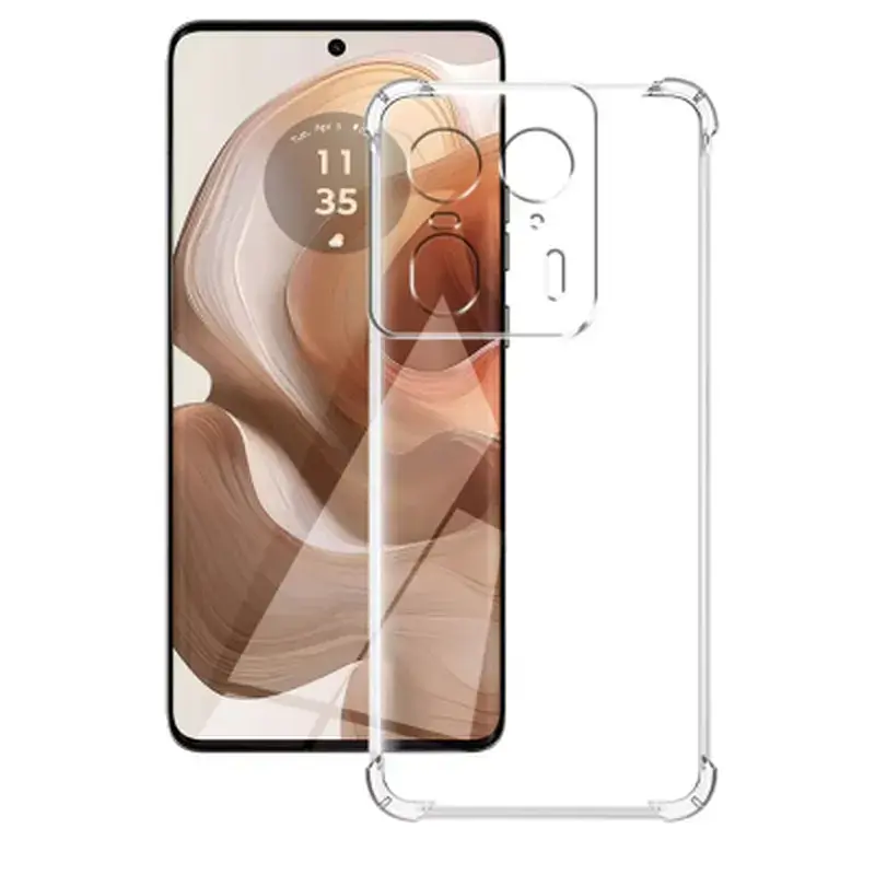 Чохол до мобільного телефона BeCover Anti-Shock Motorola Edge 50 Ultra Clear (712308) - фото 4