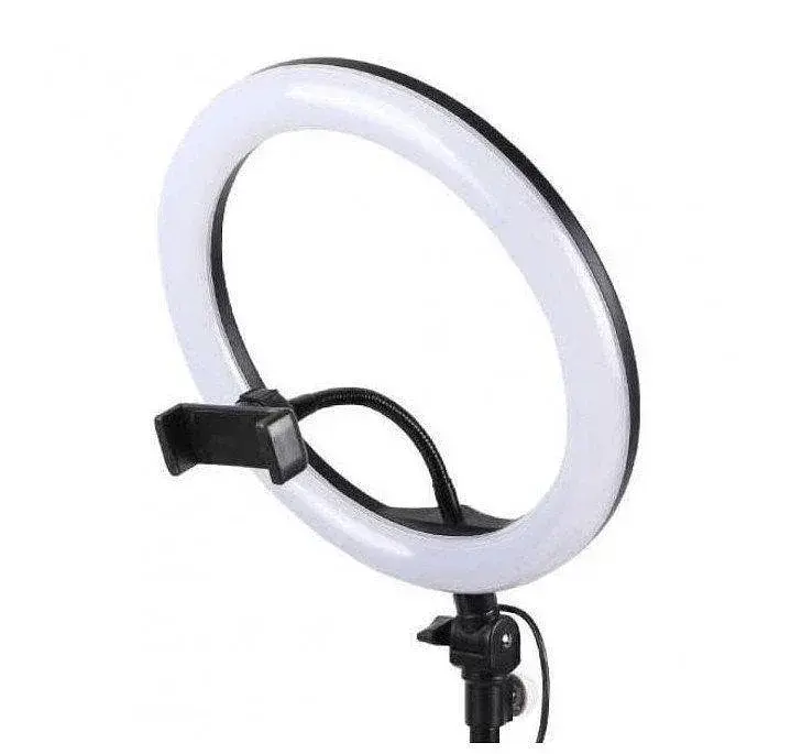 Кільцева LED лампа Light Ring 26 см штатив 102 см для студійного освітлення - фото 5