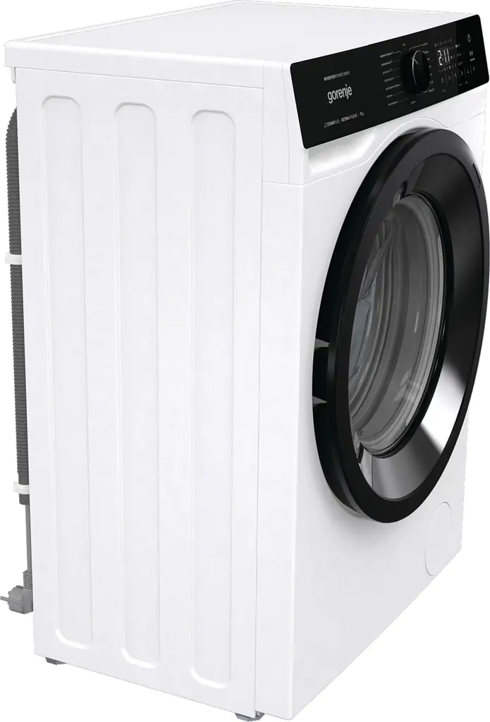 Пральна машина Gorenje фронтальна 7 кг 1400 A+++ 47 см дисплей пар інвертор білий - фото 4