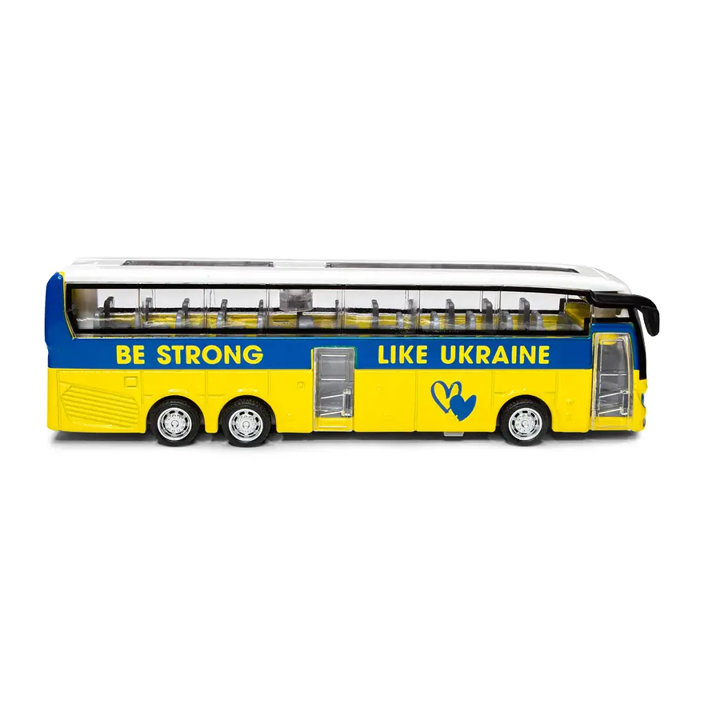 Модель – АВТОБУС ЕКСКУРСІЙНИЙ УКРАЇНА (в пласт. боксі) - фото 12