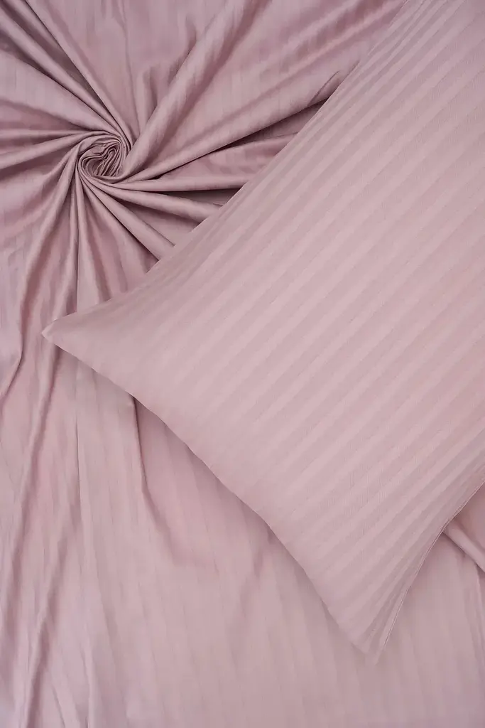 Комплект постельного белья Good-Dream Страйп-сатин Orchid Семейный розовый (GDSSOBS1452102) - фото 4