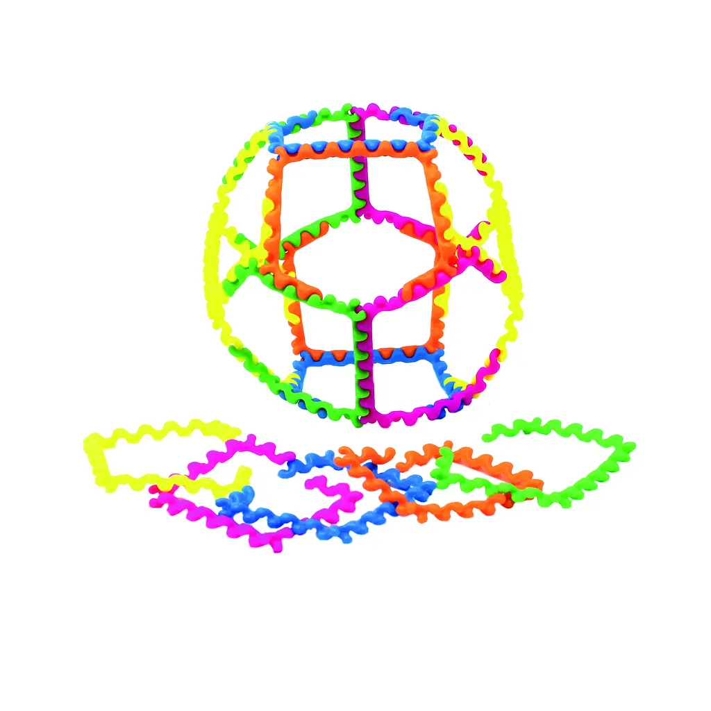 Конструктор Learning Resources Радужные зигзаги, 20 деталей (LSP8593-UK) - фото 2