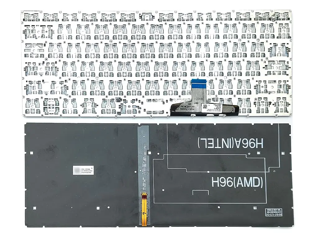Клавіатура для Huawei MateBook 13 W19 HN-W19R HN-W19L WRT-W09 WRT-W19 W29 (RU Black з підсвічуванням). Оригінал - фото 2