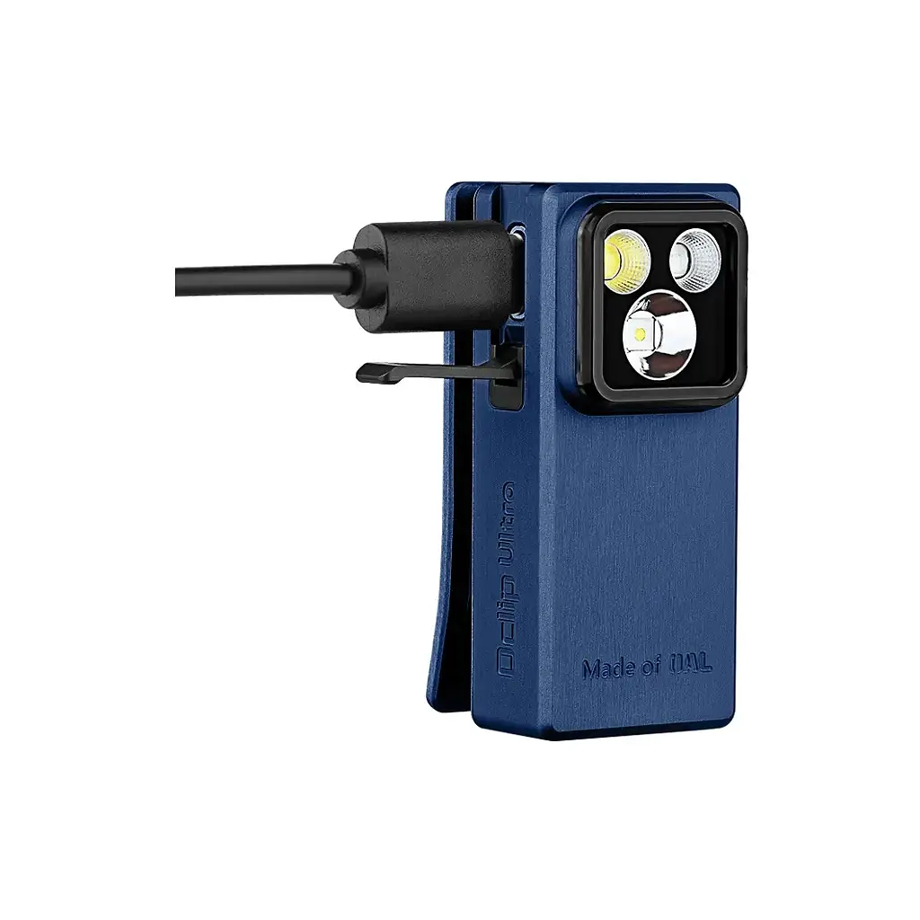Ліхтар Olight Oclip Ultra Navy blue (0.0000.3145) - фото 4