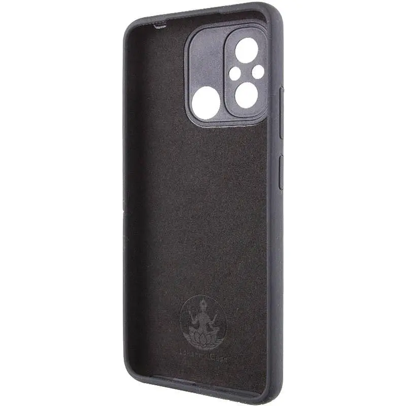 Чохол Lakshmi Silicone Cover Full Camera AA with logo для Xiaomi Redmi 12C/Poco C55 Чорний/Black - фото 4