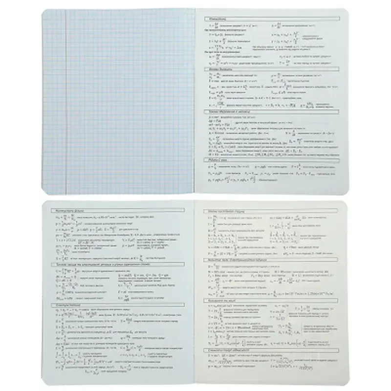 Зошит ZiBi предметний PASTEL 48 аркушів клітинка, фізика (ZB.1701-26) - фото 3