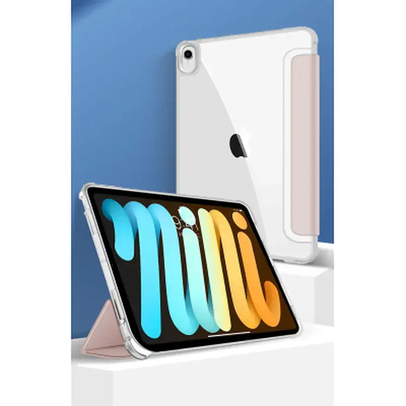 Чохол до планшета BeCover Soft Edge with Apple Pencil Holder iPad Mini 7 2024 Pink (712470) - фото 2