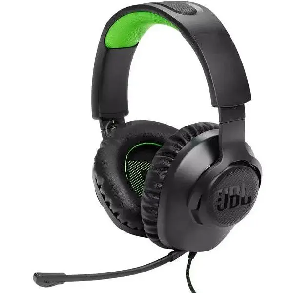 Навушники JBL Quantum 100X (JBLQ100XBLKGRN) провідні з мікрофоном чорні - фото 6