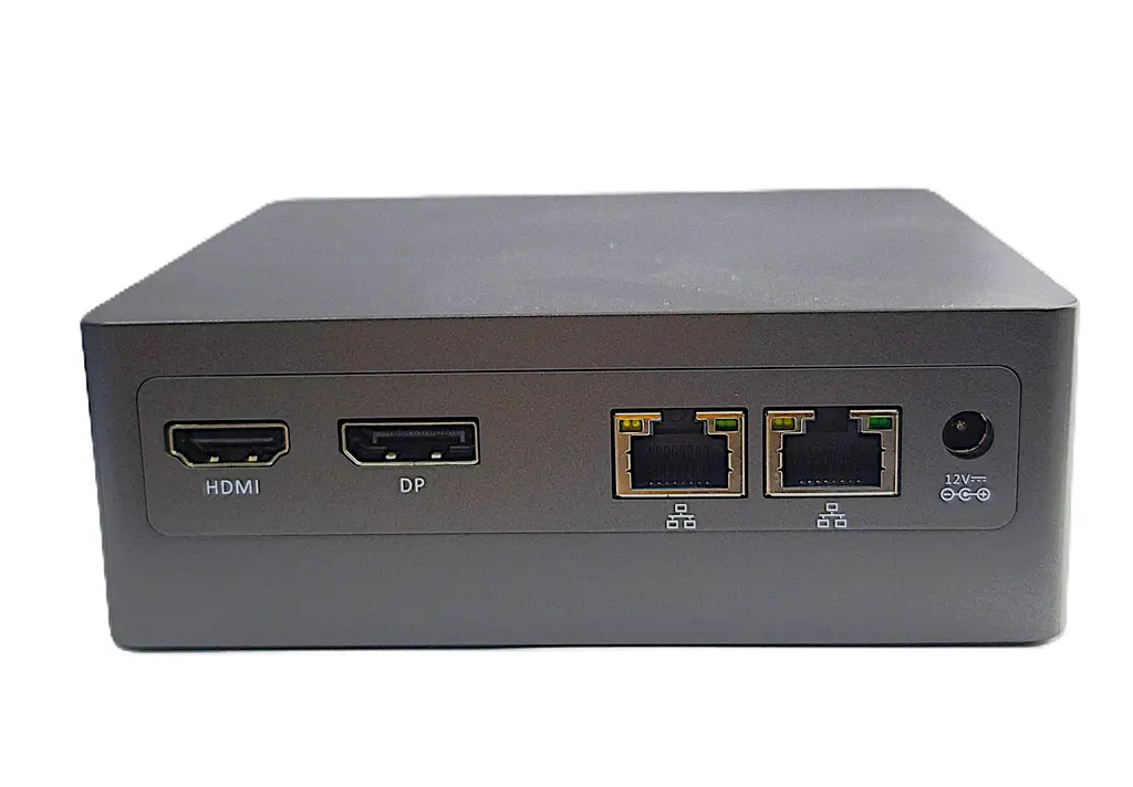 Мини ПК неттоп Tishric N9N Intel N100 8 ГБ SSD 256 ГБ Intel UHD 2xLAN HDMI DP Wi-Fi 5 Bluetooth 4.0 Windows 11 - фото 2