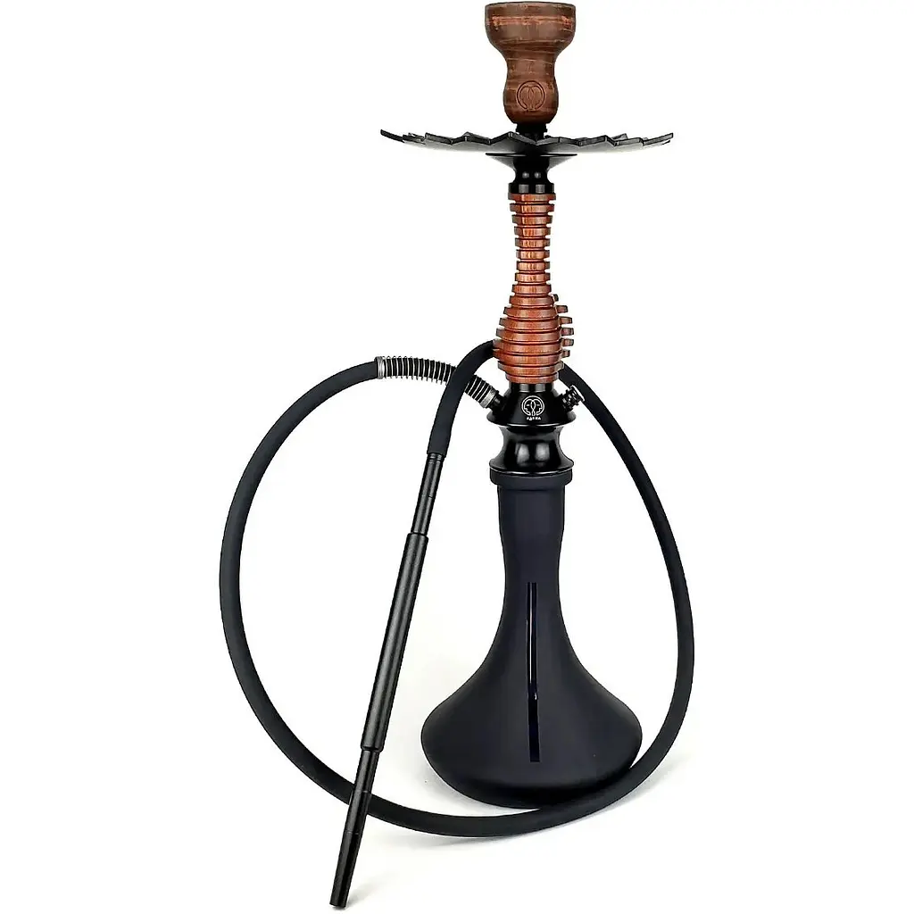 Кальян KARMA HOOKAH 3.0 Mini Brown (Craft Black Matt) - фото 2