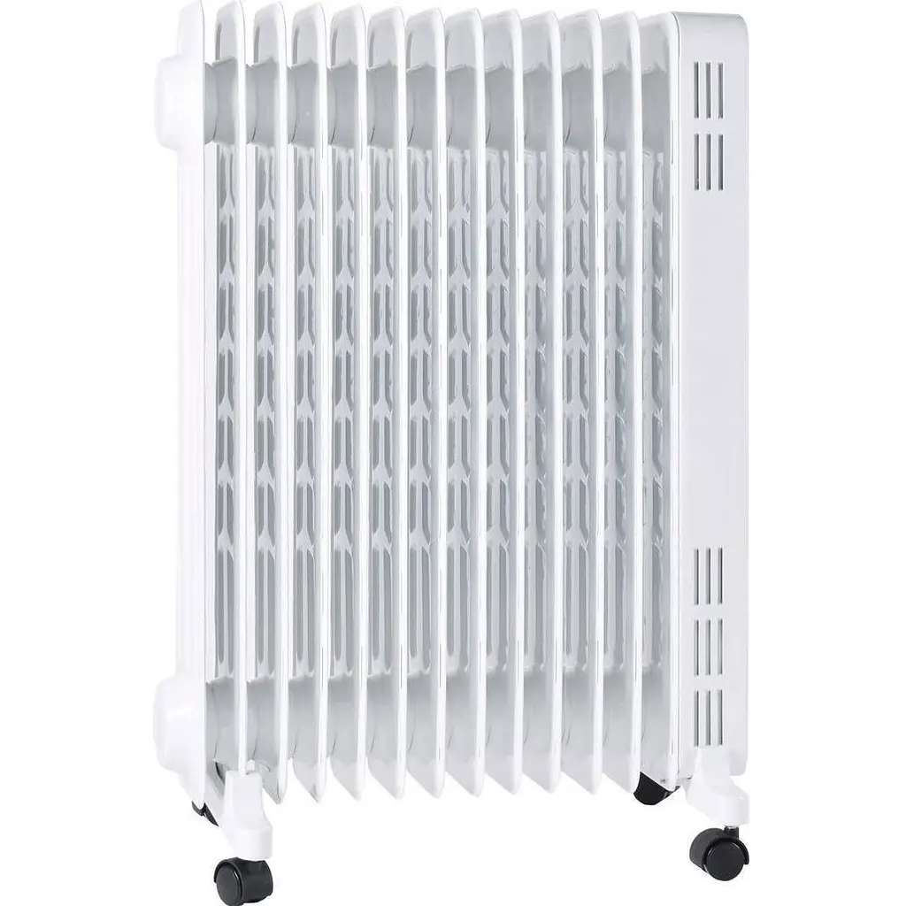 Масляний обігрівач Kumtel KUM-1240S White [119526] - фото 3