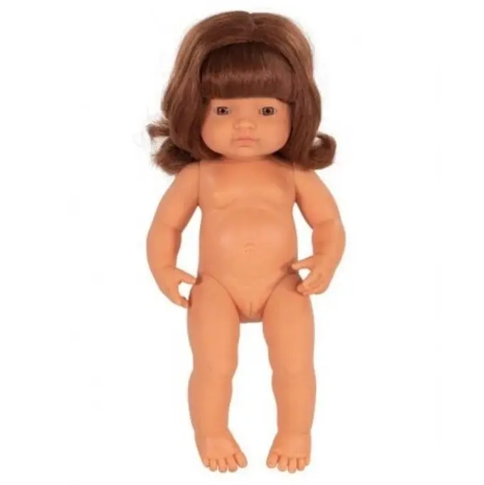 Лялька-пупс анатомічна Miniland дівчинка-руда, у білизні, 38 см (31150) - фото 2