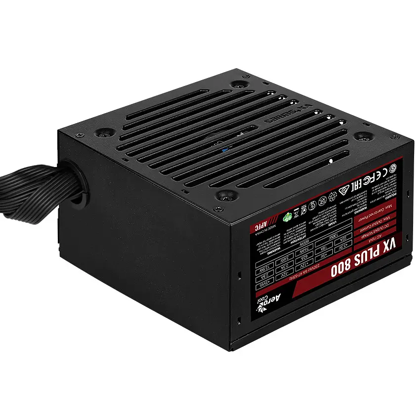 Блок живлення AeroCool VX Plus Stealth 800 (ACPN-VS80AEY.12) 800W - фото 3