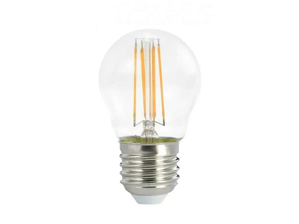 Лампа світлодіодна LUXEL 4w G45 filament E27 4000K (075-N)
