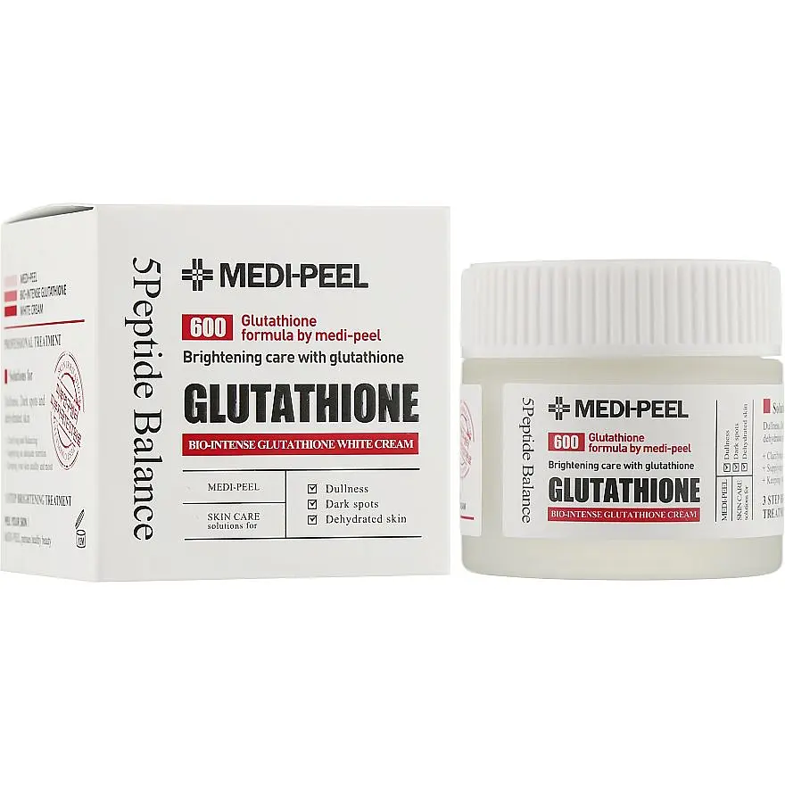  Освітлюючий крем Medi-Pee Medi Peel Bio Intense Glutathione White Cream з глутатионом 50 г - фото 2