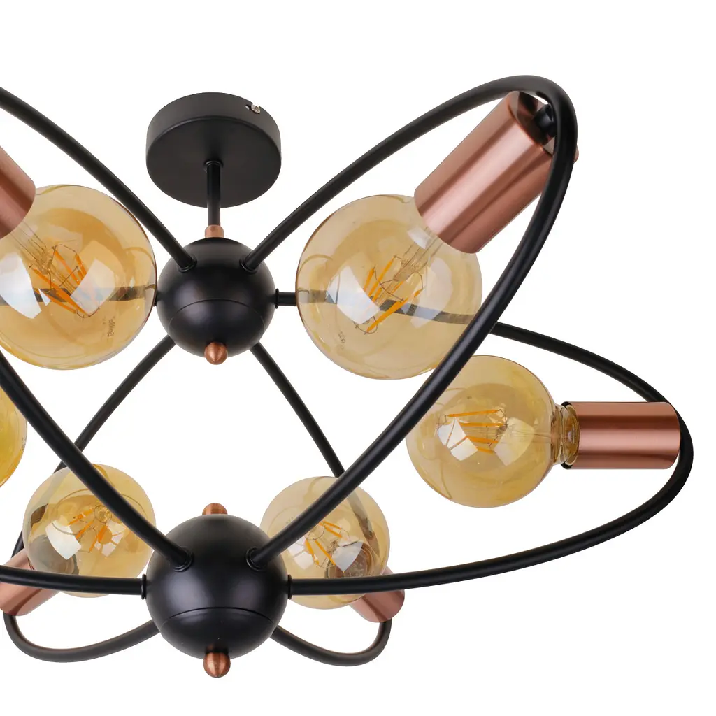 Люстра потолочная Brille в спальню Е27 60W G (BL-997S/6) - фото 5