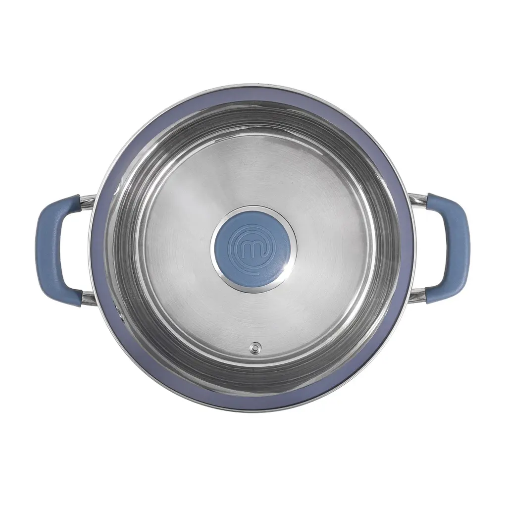 Каструля з кришкою Krauff MasterChef 26-238-088 24 см 6.1 л срібляста - фото 3