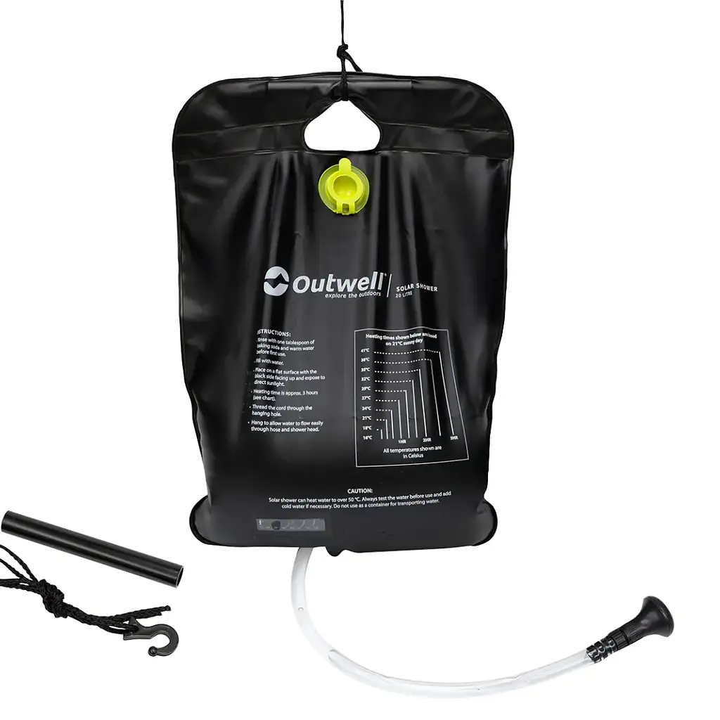 Душ портативний Outwell Solar Shower 20L Black (651067)